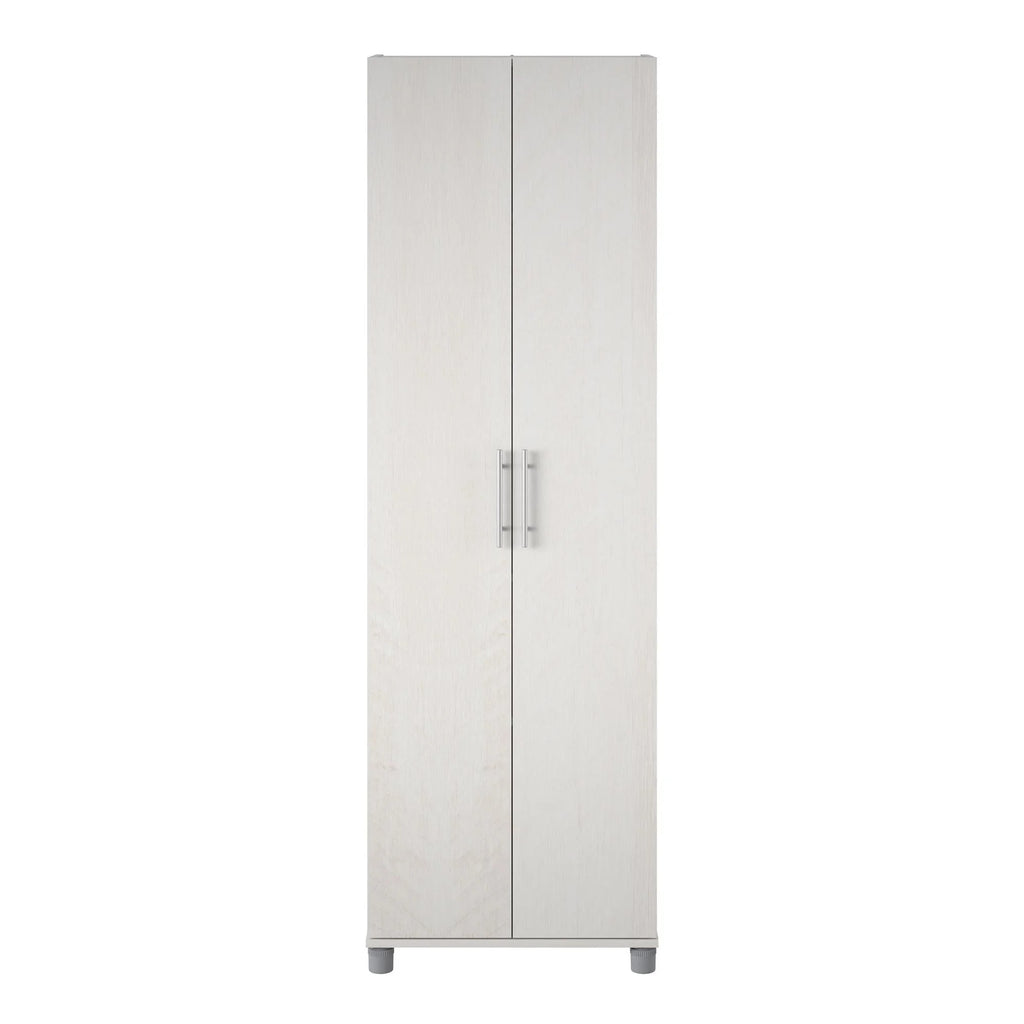 Camberly 24" Utility Storage Cabinet, Ivory Oak