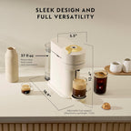 Vertuo Next Coffee and Espresso Maker, Creamy White and Gold