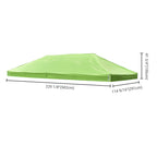 InstaHibit 10x20Ft Replacement Pop up Canopy Top Sunshade Cover Outdoor Patio