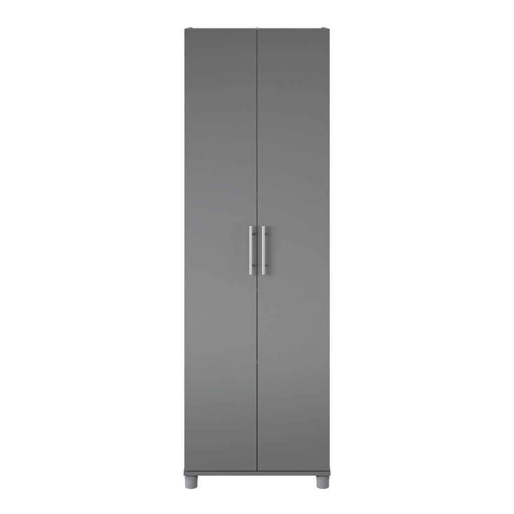 Camberly 24" Utility Storage Cabinet, Ivory Oak
