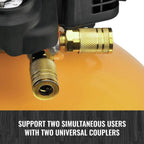 Bostitch BXCM02012 6 Gallon 150 PSI Electric Pancake Air Compressor
