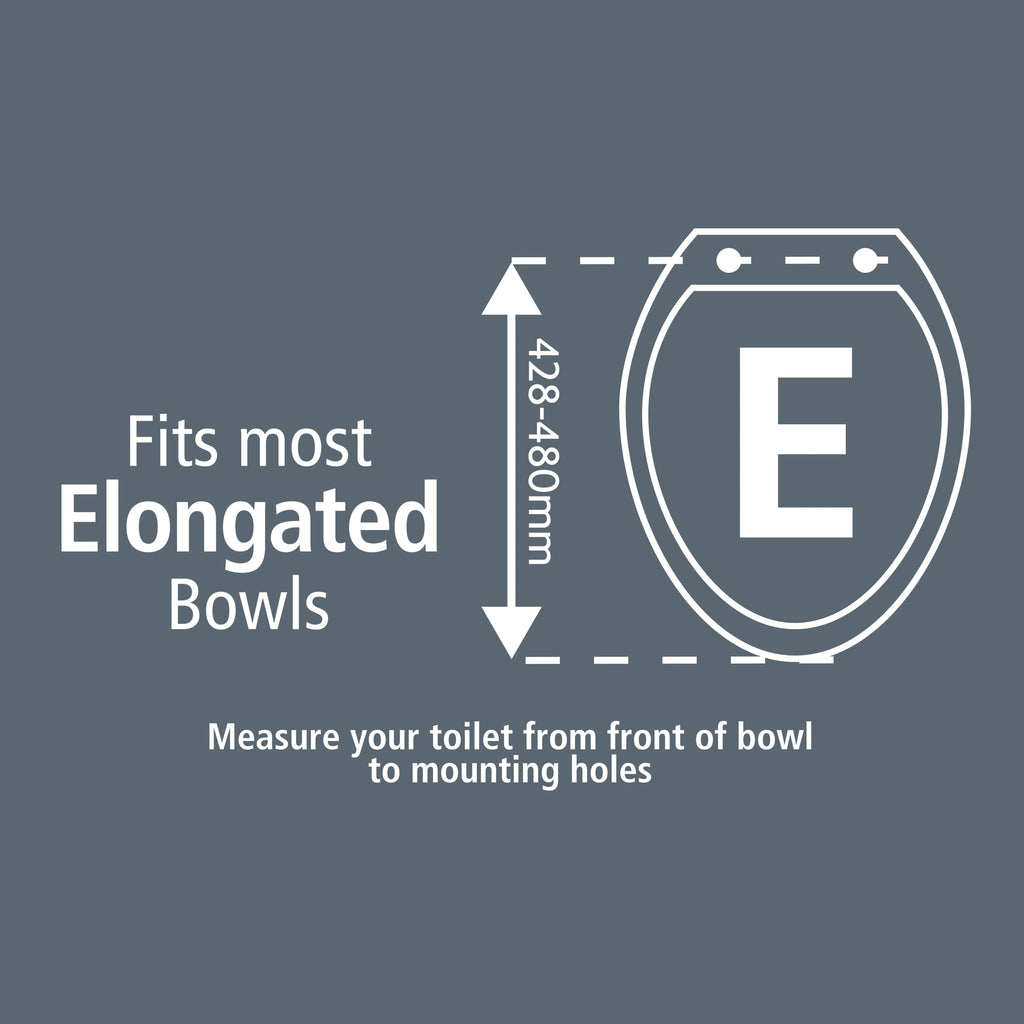 Mainstays Elongated Non-Electric Bidet Toilet Seat with Dual Self-Cleaning Nozzles, Daisy White