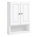 Design House Concord Wood 2-Door Bath Wall Mount Storage Cabinet (21 x 7 x 30), White