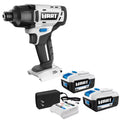 HART 20-Volt Cordless 1/4- Hex Impact Driver 2-Pack 4AH Battery Kit Bundle