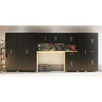 Camberly 24" Utility Storage Cabinet, Ivory Oak