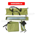 Portabl Car Side Awning Rooftop Tent Waterproof Side Tent Sun Shelter For Outdoor Camping Garden Patio Pool Exterior Part