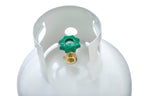 100 lb Steel Propane Cylinder POL Valve (Ships Empty) Configuration C