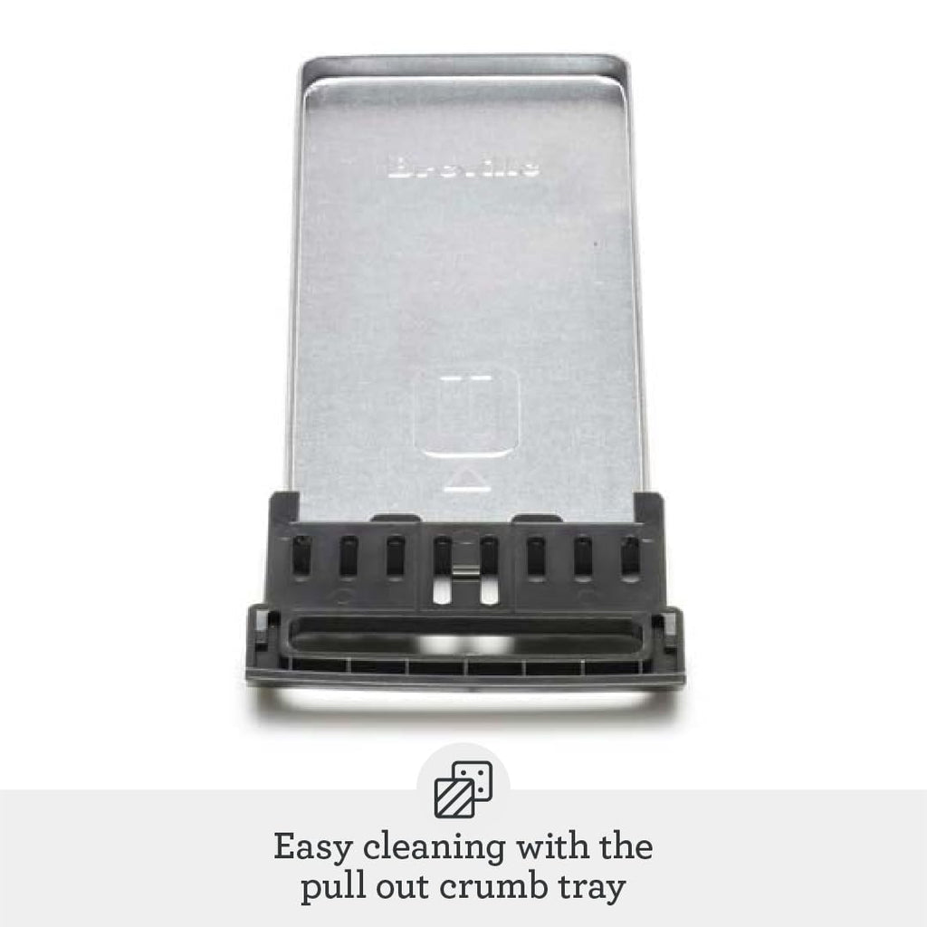 Die-Cast Smart Toaster, 2-Slice, Brushed Stainless Steel