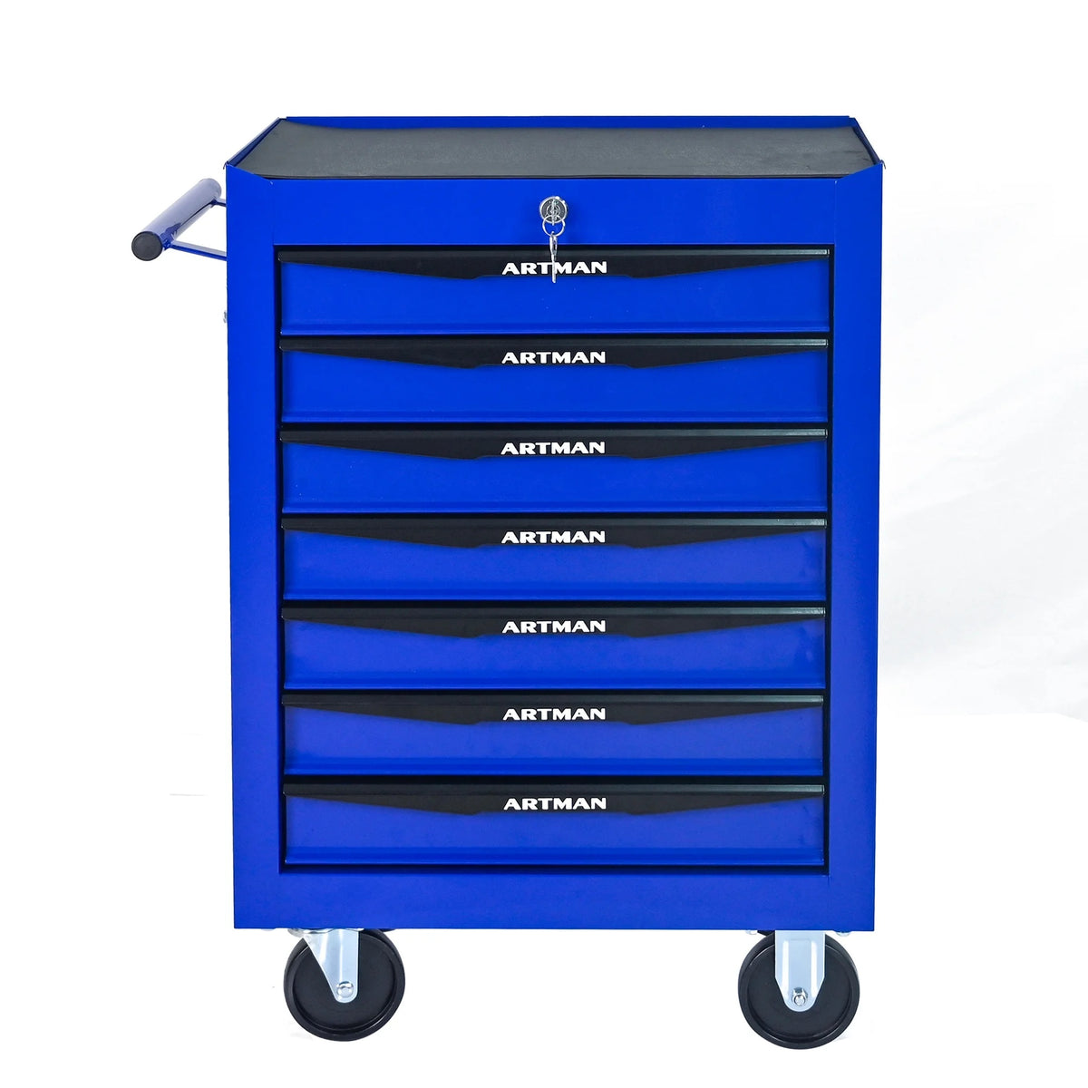 ARTMAN 20" 6-Drawer Tool Chest Cabinet with Ball Bearing Drawer Slides, Steel Tool Storage Box Organizer for Garage Workshop Repair Shop