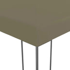 vidaXL Gazebo Outdoor Canopy Patio Pavilion Sun Shelter Party Tent Marquee