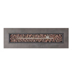 Christopher Knight Home Wellington Outdoor 50,000 BTU Rectangular Fire Pit (No Tank Holder) by  Brushed Brown