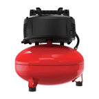 6 Gallon Pancake Air Compressor, Oil-Free, 150 PSI, Portable with Accessory Kit