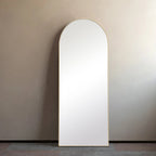 Arched Full Length Floor Mirror, Large Full Body Standing and Wall Mounted Mirror for Bedroom, Living Room and Home Decor