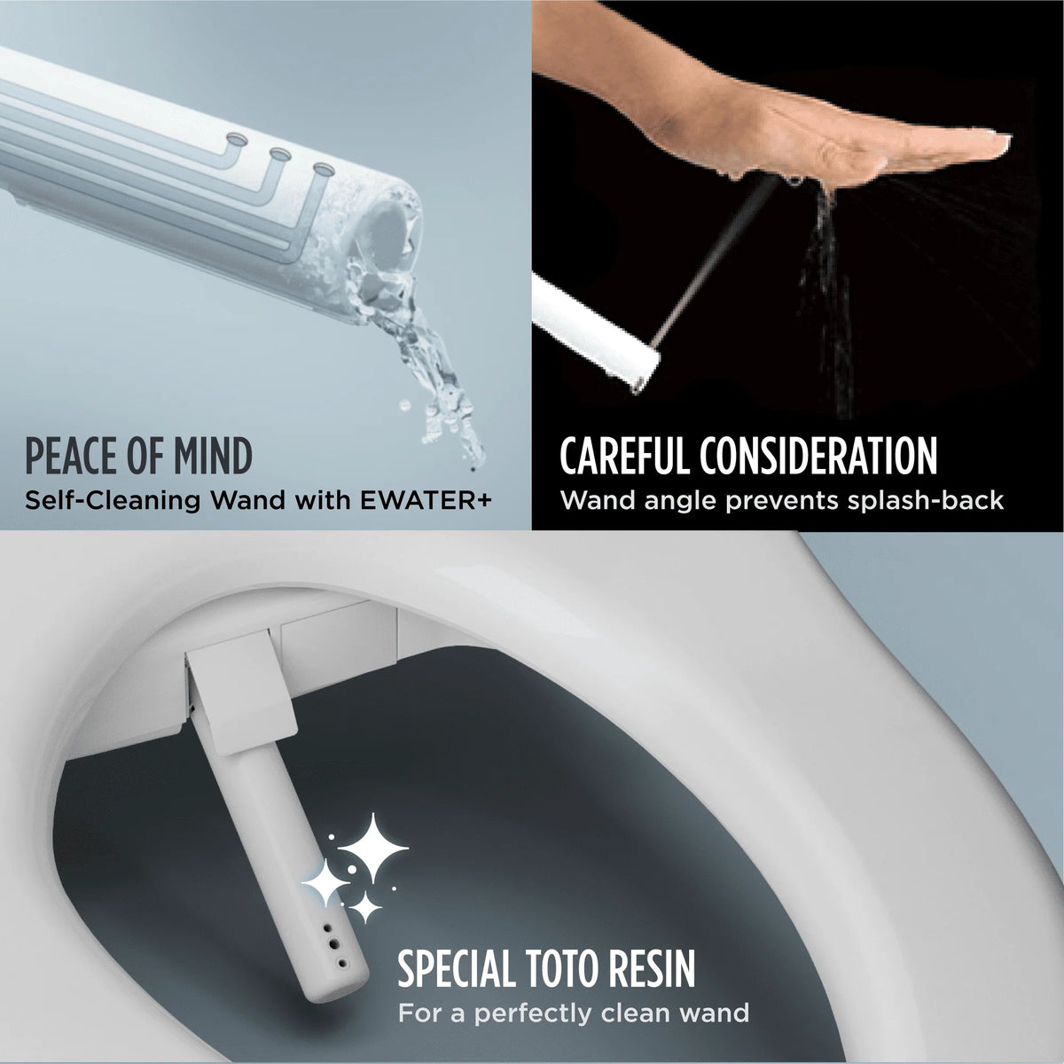 TOTO? WASHLET? C5 Electronic Bidet Toilet Seat with PREMIST and EWATER+ Wand Cleaning, Elongated, Sedona Beige - SW3084#12