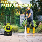 Electric Pressure Washer 4800PSIMax 2.9GPM Pressure Washer with 25 Ft Hose, 16.4 Ft Power Cord, Soap Tank Car Wash Machine Blue Ideal Cleaning for pool, Car, Patio