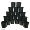 3 gallon Nursery Pot Planter Duty Hydroponic Black Plastic 20 Pack