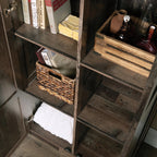 Sauder Select 2 Door Storage Cabinet, Reclaimed Pine Finish