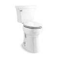 Extra Tall Complete Solution 2-piece 1.28 GPF Single Flush Elongated Toilet in White (Seat Included) 78305-0