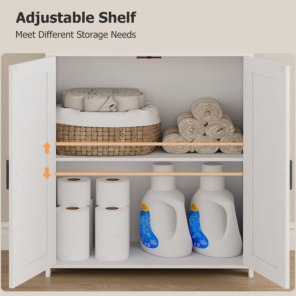 67" Tall Bathroom Storage Cabinet, Bathroom Floor Cabinet