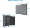 V5C SE Covered Garment Rack Heavy Duty Clothes Rack with Cover and Adjustable Shelves, Freestanding Portable Closet Racks Clothes Storage Wardrobe Closets, Black Clothing Racks with Grey Cover