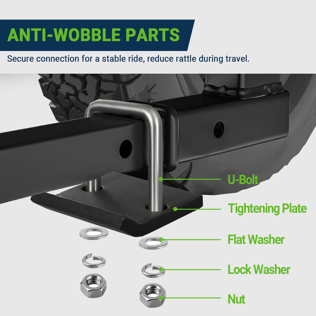 Folding Hitch Cargo Carrier 60"x24"x14" 500lb Fits 2" Receiver