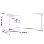 vidaXL Kitchen Wall Cabinet with Shelf Storage Restaurant Stainless Steel
