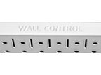 Wall Control Kitchen Pegboard Organizer Pots and Pans Pegboard Pack Storage and Organization Kit with White Pegboard and Blue Accessories