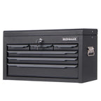 Spaco 24 Inch Tool Chest Case with 6 Drawers and Top Storage for Garage Repair Shop & Warehouse-Black, Tool Chest for Garage, Home and Workbench