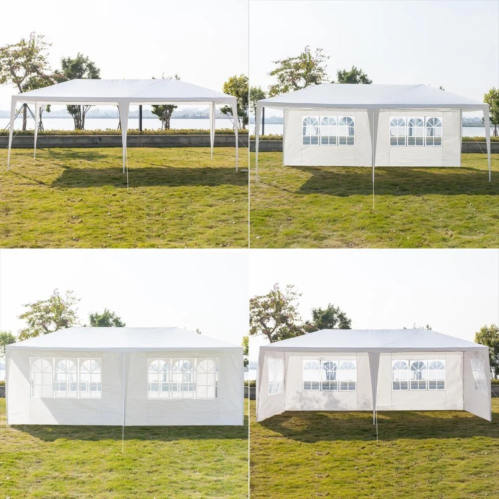 SalonMore 10'x30' Party Wedding Patio Tent w/5 Canopy Gazebo Pavilion Event