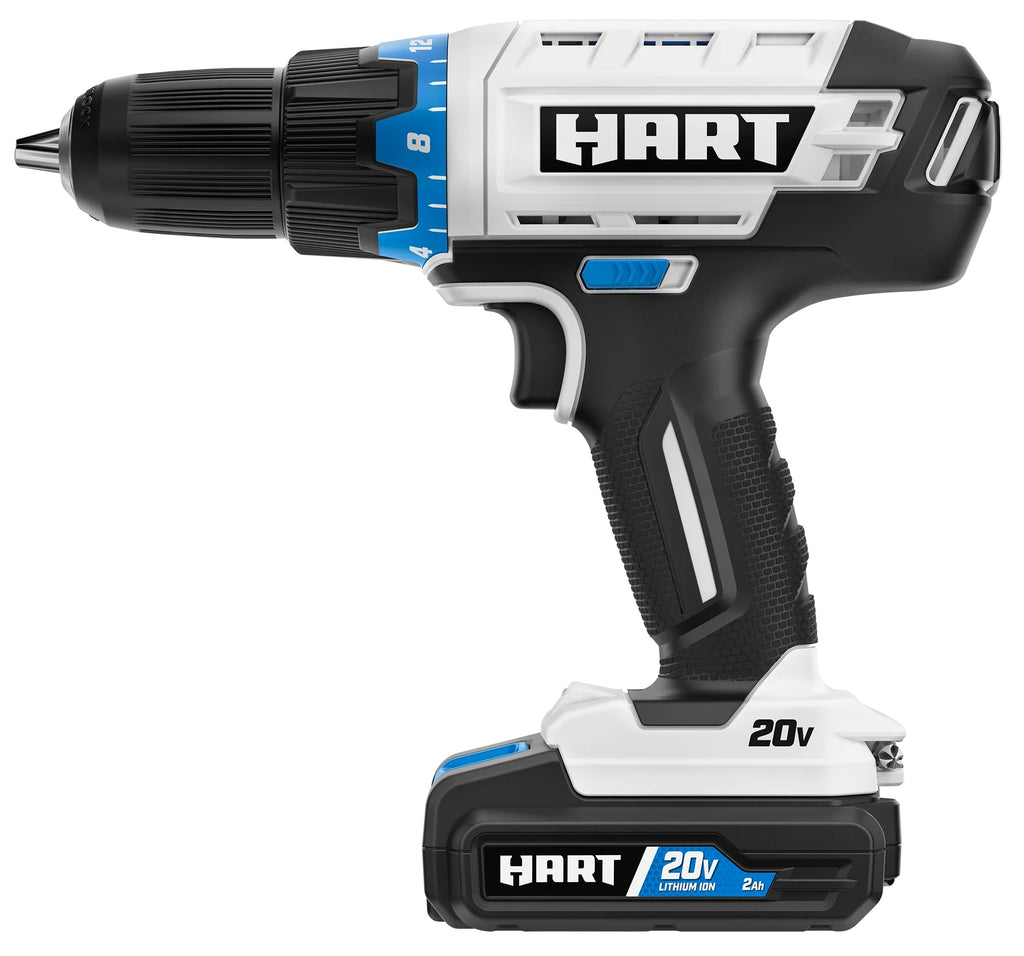 HART 20-Volt 3-Tool Combo Kit (2) 2.0Ah Lithium-Ion Batteries