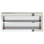 vidaXL Kitchen Wall Cabinet with Shelf Storage Restaurant Stainless Steel