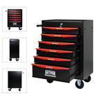 ARTMAN  20" 5-Drawer Rolling Metal Tool Chest Cabinet,Steel Tool Storage Box Organizer for Garage Workshop Warehouse