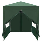 6.5x6.5ft Pop Up Canopy Tent - Instant White Gazebo w/ 4 Sidewalls, UPF 50+ & Carry Bag, 42 sq ft Shade for Camping/Patio (200x200cm)