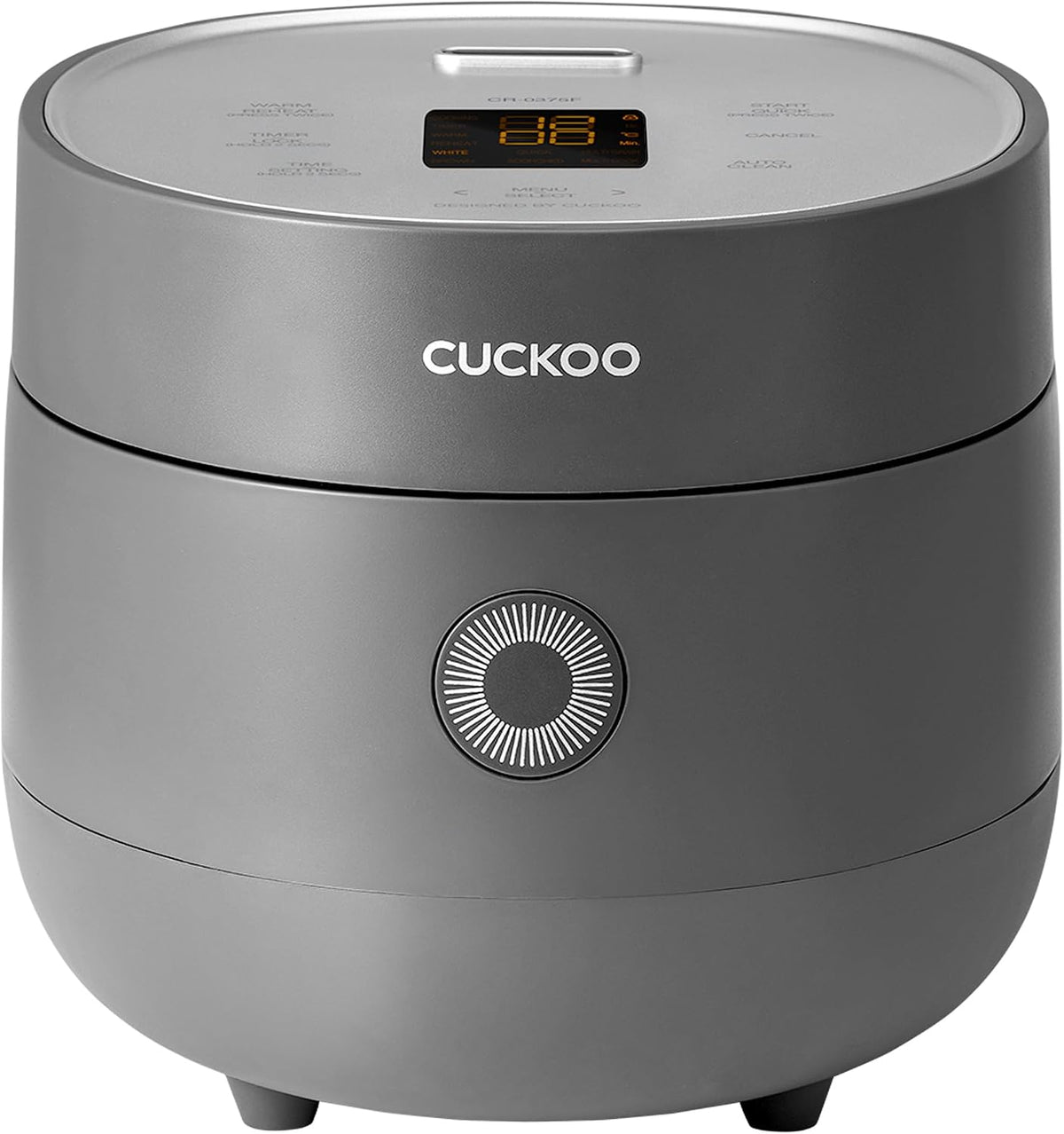 Micom Fuzzy Logic Rice Cooker, 12-Cup Cooked, Gray, CR-0675FG