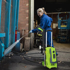 Seizeen Pressure Washer, Power Washer Electric Powered Max 3300 PSI 2 GPM, 1800W 110V Motor, with Foam Cannon & 7.3M Hose, Car House Garden Cleaning