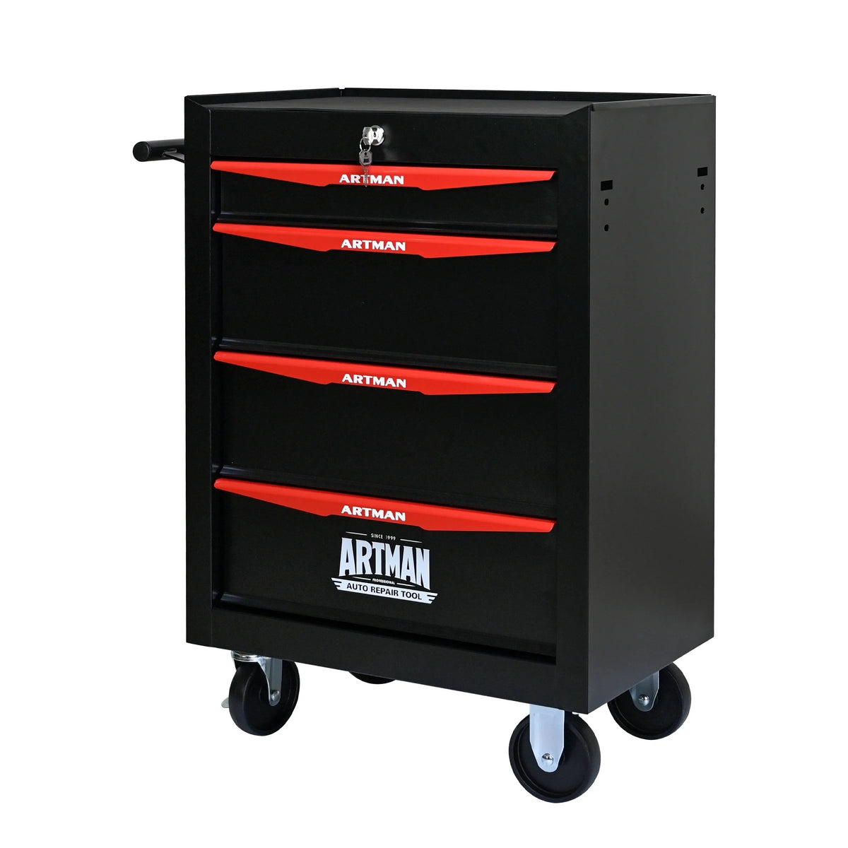 ARTMAN  20" 5-Drawer Rolling Metal Tool Chest Cabinet,Steel Tool Storage Box Organizer for Garage Workshop Warehouse