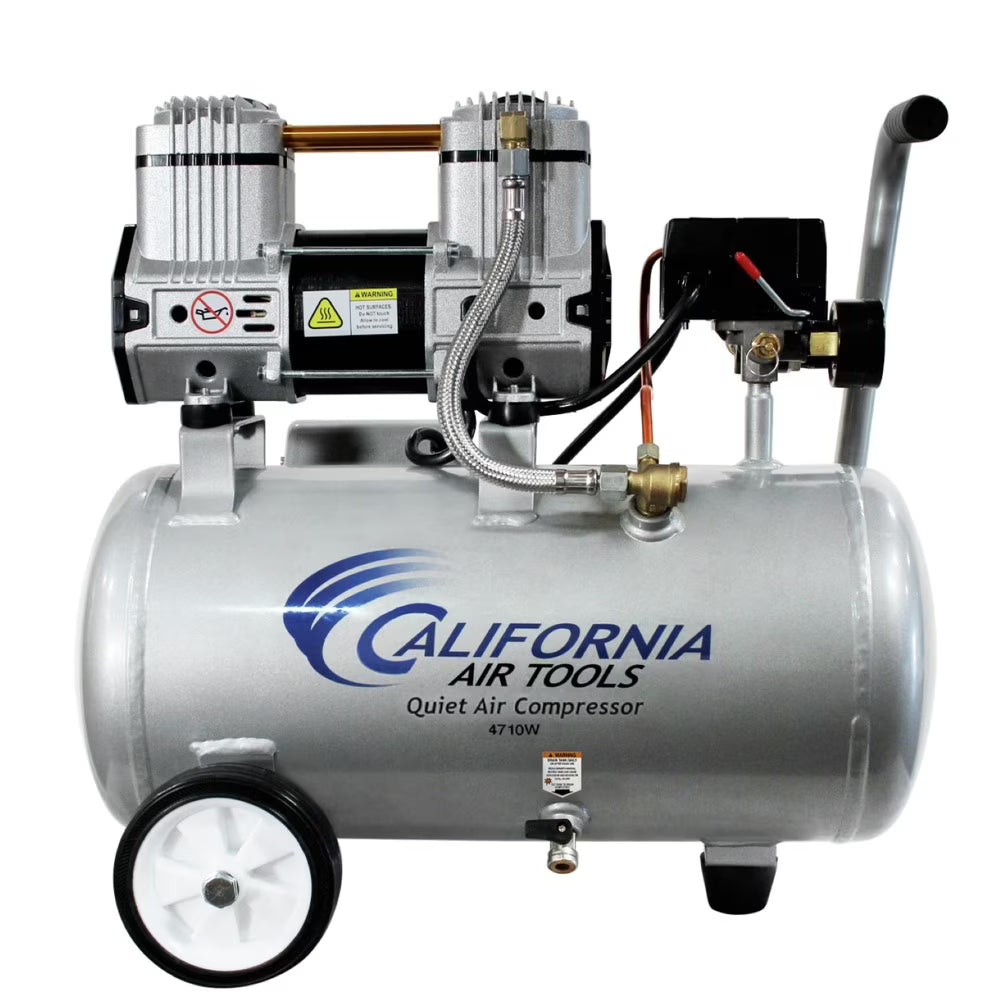 California Air Tools 4710W 1 HP 4.7 Gallon Quiet Air Compressor