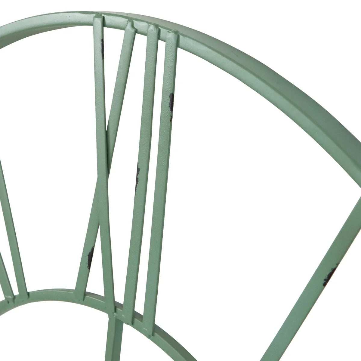 Modern Round Metal Wall Clock, Decorative Circular Hanging Clock for Living Room, Bedroom and Office
