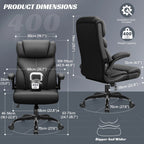 Ergonomic Big and Tall Executive Office Chair, High Back Computer Desk Chair for Home Office and Workspace
