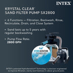 INTEX 32ft x 16ft x 52in Ultra XTR Above Ground Pool & Deluxe Maintenance Cleaning Kit