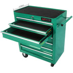 ARTMAN 7 Drawer Tool Rolling Storage Cart ,Tool Boxes Tool Chest with Wheels and Drawers for Garage Workshop Warehouse