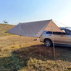Portabl Car Side Awning Rooftop Tent Waterproof Side Tent Sun Shelter For Outdoor Camping Garden Patio Pool Exterior Part