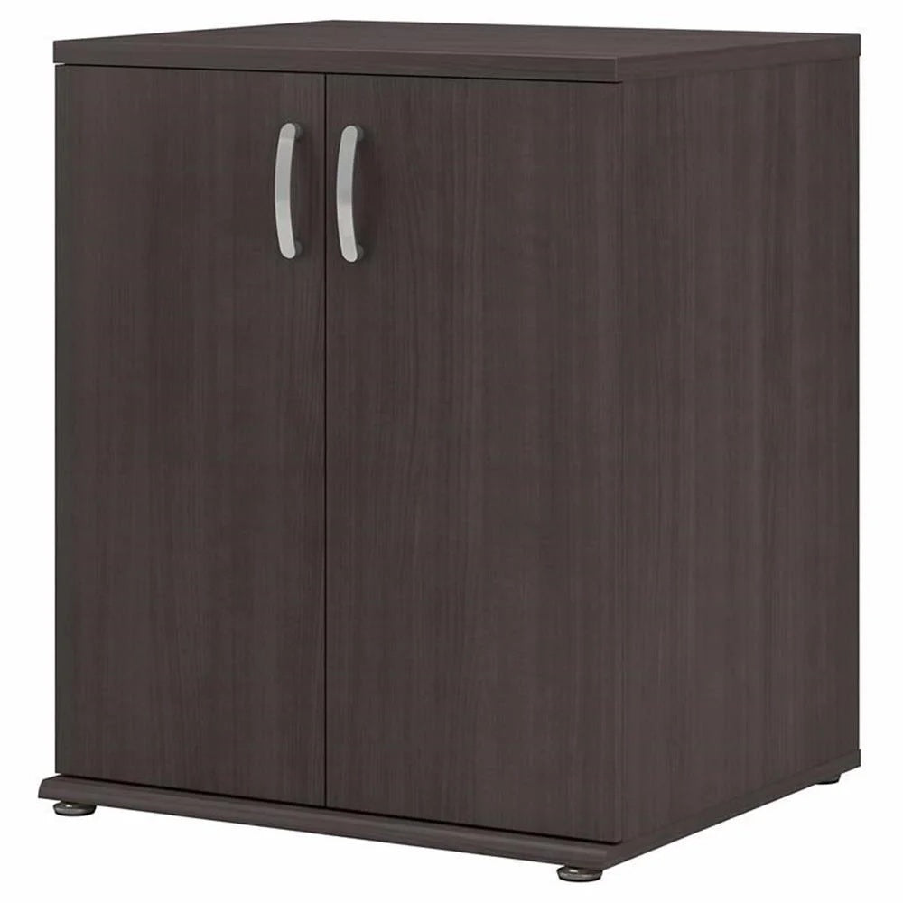 Pemberly Row Garage Storage Cabinet with Doors in White - Engineered Wood