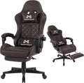 Gaming Chair, 400 LB Weight Capacity,with Pocket Spring Cushion