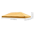 InstaHibit 10x20Ft Replacement Pop up Canopy Top Sunshade Cover Outdoor Patio