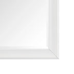 Tall Full Length Mirror, Oversized Rectangle Full Body Wall Mounted Mirror with Smooth Faux Wood Frame