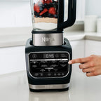 Cold& Hot Blender With 1400 Peak Watts Nonstick Glass Pitcher (HB152), 64 oz, Black Configuration B