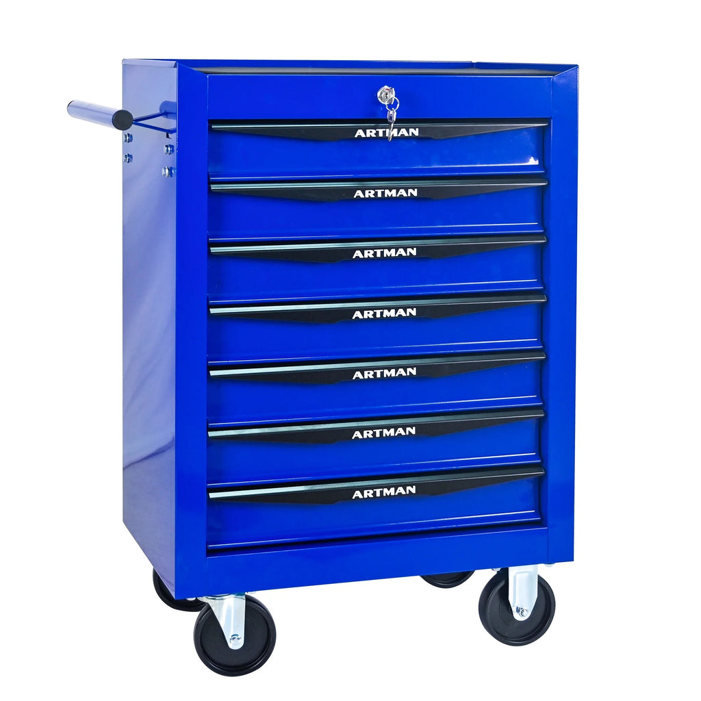 ARTMAN 20" 6-Drawer Tool Chest Cabinet with Ball Bearing Drawer Slides, Steel Tool Storage Box Organizer for Garage Workshop Repair Shop