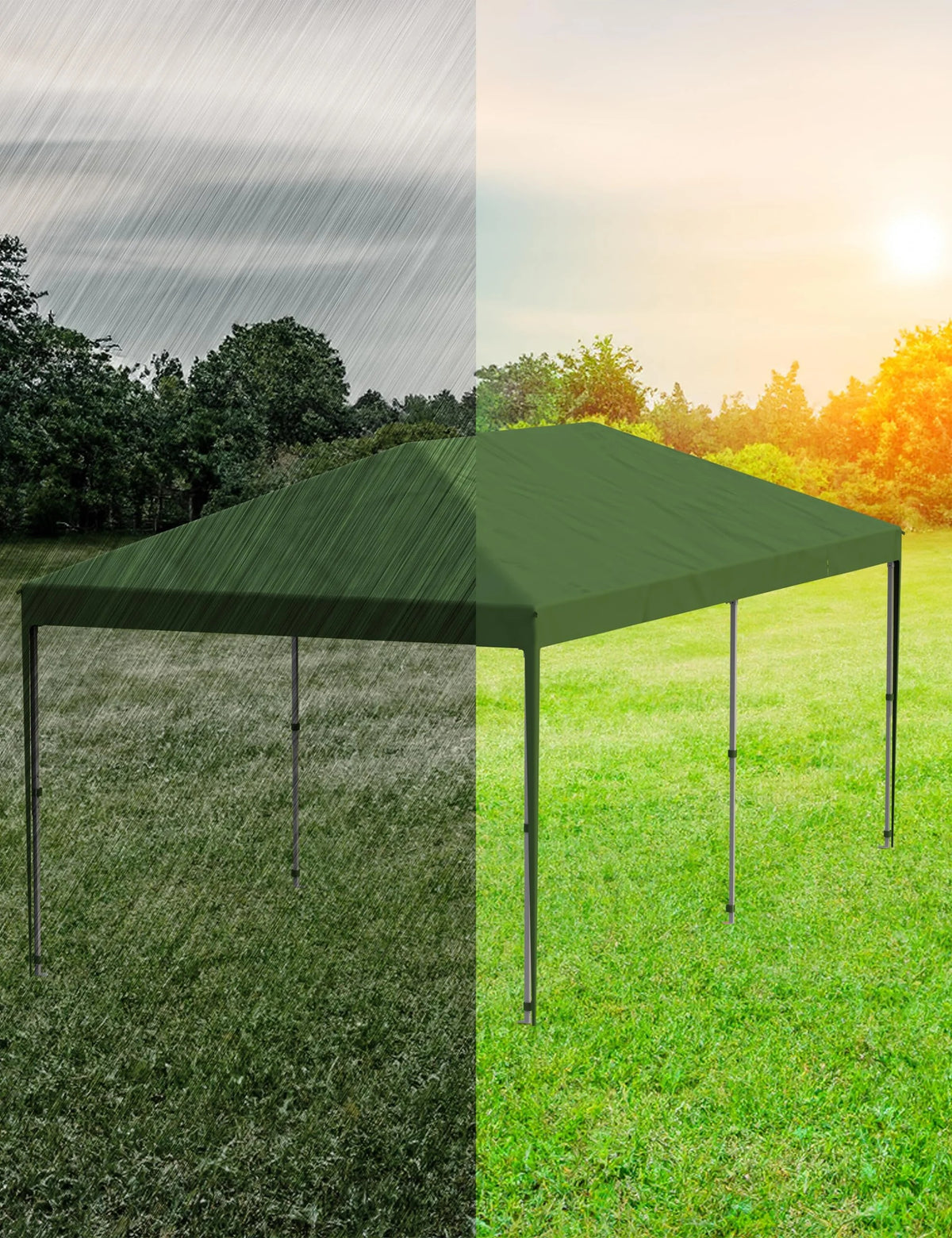Huloretions 10x10FT Pop Up Canopy Tent,Folding Heavy Duty Commercial Canopy Tent Outdoor Vendor Party Tent Waterproof Gazebo Shelter For Patio Outdoor Party Events,Height Adjustable Shelter Gazebos