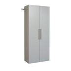 Prepac Large HangUps Storage Cabinet, Light Gray